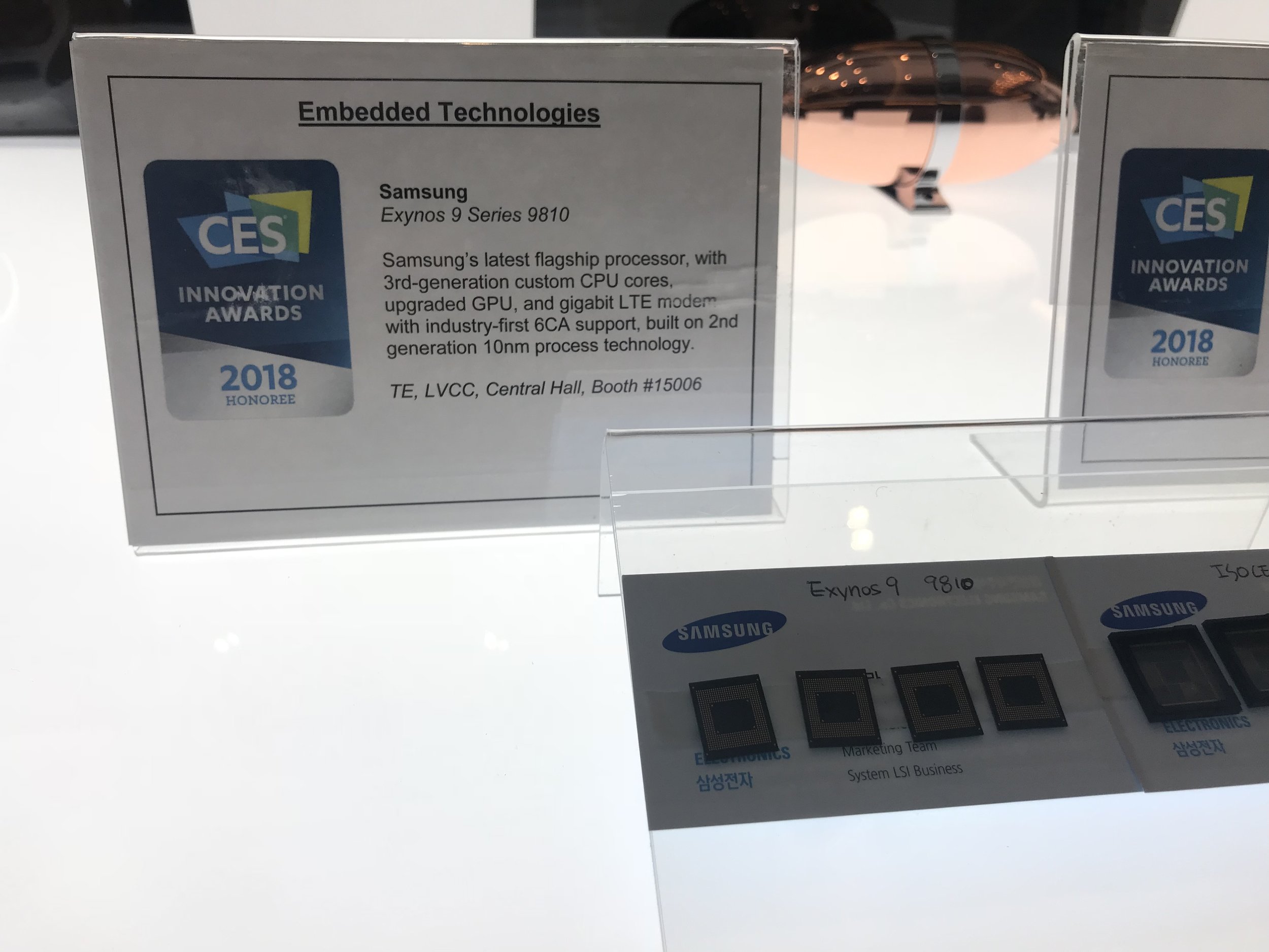 I had to put this one in here after the chip hack last week.&nbsp; Good to see they're working on new chips.&nbsp; The chip manufacturers didn't have an area dedicated to Meltdown, weird.
